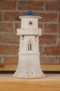 Handmade Ceramic Gothic Tower